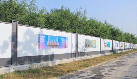 大通建材鋼圍擋、pvc圍擋符合深圳市政府統(tǒng)一標(biāo)準(zhǔn)的圍擋,美觀環(huán)保、安全穩(wěn)固。